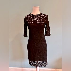 Valentino lace mini dress